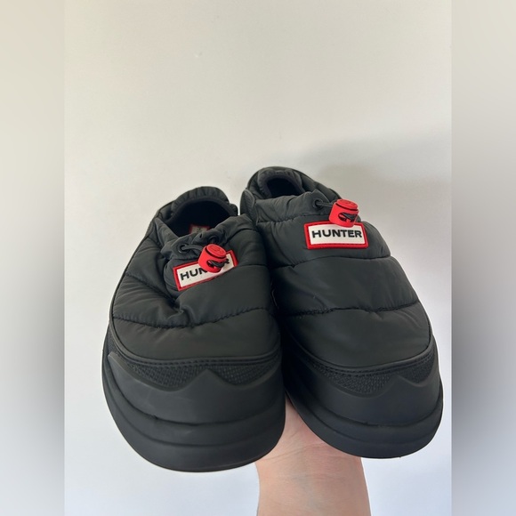 HUNTER IN/OUT SLIPPER Men’s Size 8 Black - Picture 5 of 9